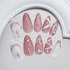 12 Sizes-24 Pcs Press On Nails Z1067