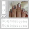 12 Sizes-24 Pcs Press On Nails W1918