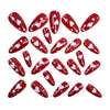 12 Sizes-24 Pcs Press On Nails Y1664