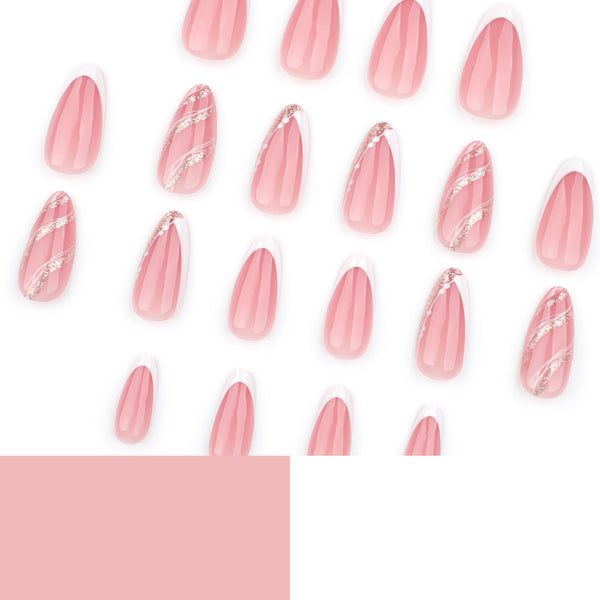 12 Sizes-24 Pcs Press On Nails JP3754
