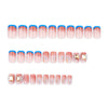 12 Sizes-24 Pcs Press On Nails GN051