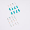 12 Sizes-24 Pcs Press On Nails JP1431