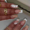 12 Sizes-24 Pcs Press On Nails Z902