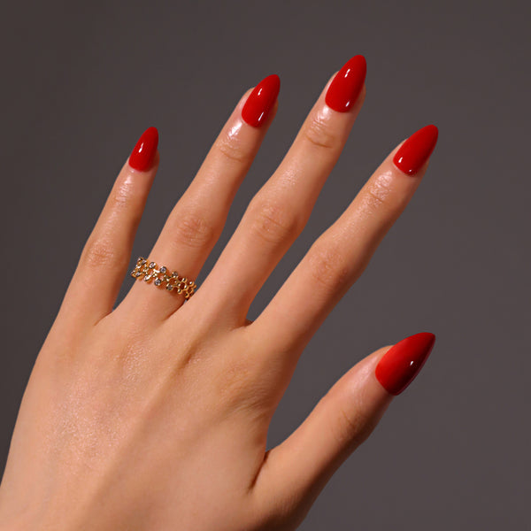 Glamhalo Premiere 30pcs Press On Nails – Eco-Friendly Perfect Fit - GD38