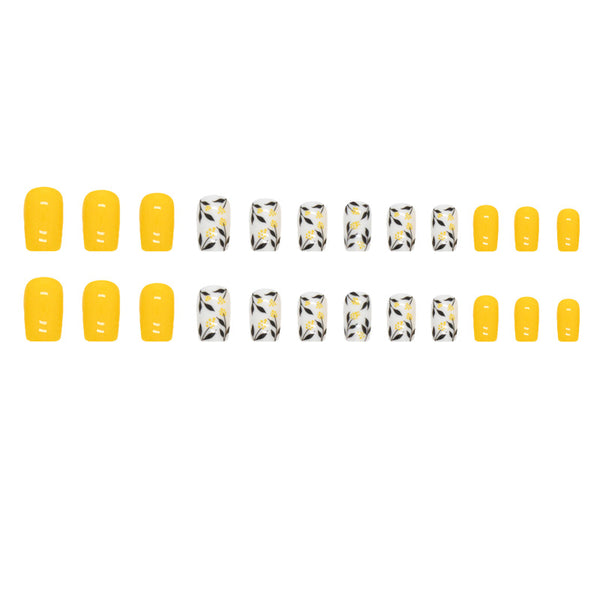 12 Sizes-24 Pcs Press On Nails W860