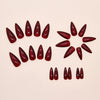 12 Sizes-24 PcsPress On Nails W1885