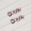 12 Sizes-24 Pcs Press On Nails T037