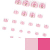 12 Sizes-24 Pcs Press On Nails JP3971