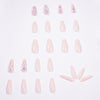 12 Sizes-24 Pcs Press On Nails JP1125