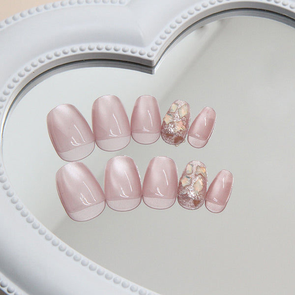 12 Sizes-24 Pcs Press On Nails MY011