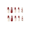 12 Sizes-24 Pcs Press On Nails JP1916