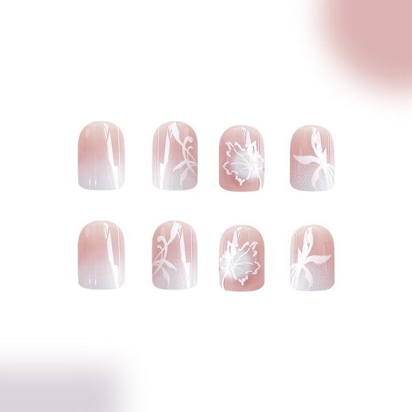 12 Sizes-24 Pcs Press On Nails C471