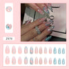 12 Sizes-24 Pcs Press On Nails Z970