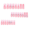 12 Sizes-24 Pcs Press On Nails JP4299