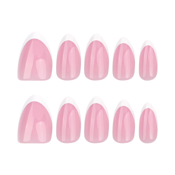Glamhalo Premiere 30pcs Press On Nails – Eco-Friendly Perfect Fit - GD22