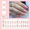 12 Sizes-24 Pcs Press On Nails W615