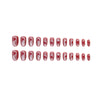 12 Sizes-24 Pcs Press On Nails W1525