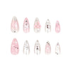 12 Sizes-24 Pcs Press On Nails JP3328