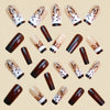 12 Sizes-24 Pcs Press On Nails Y1231