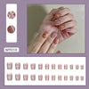12 Sizes-24 Pcs Press On Nails MY010