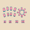 12 Sizes-24 Pcs Press On Nails Y2017