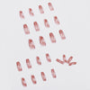 12 Sizes-24 Pcs Press On Nails JP1063