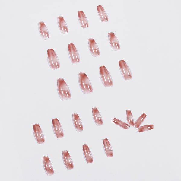 12 Sizes-24 Pcs Press On Nails JP1063