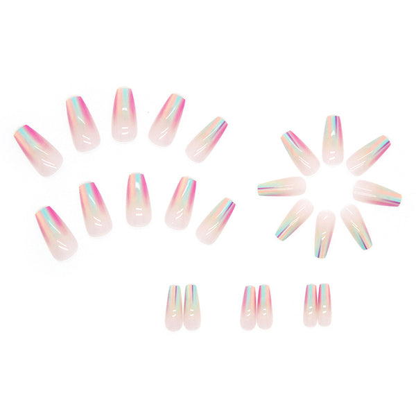 12 Sizes-24 Pcs Press On Nails W198