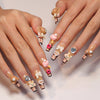 12 Sizes-24 Pcs Press On Nails JP2796
