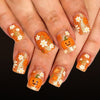 12 Sizes-24 Pcs Press On Nails C2015