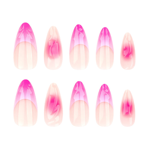 12 Sizes-24 Pcs Press On Nails JP3481