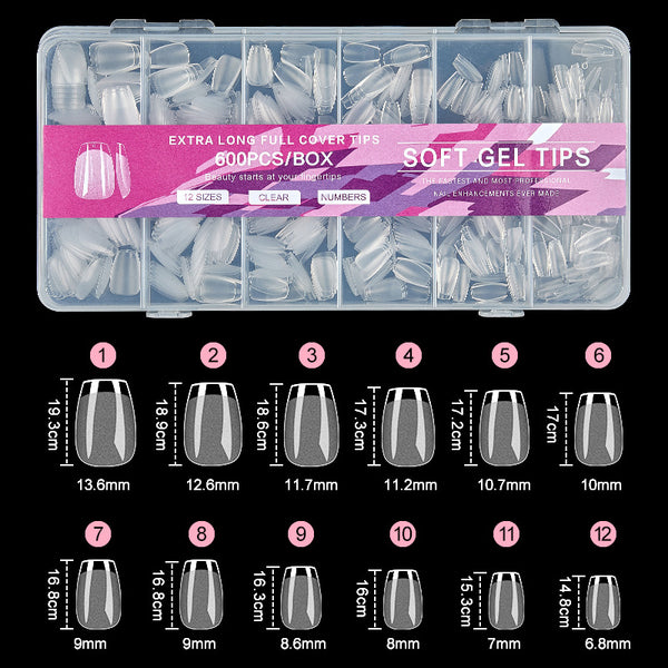600 Pcs Press On Nails M30