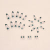 12 Sizes-24 Pcs Press On Nails Z708
