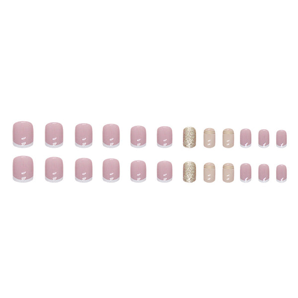 12 Sizes-24 Pcs Press On Nails W979