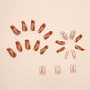 12 Sizes-24 Pcs Press On Nails Z531