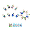 12 Sizes-24 Pcs Press On Nails Y1889