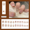 12 Sizes-24 Pcs Press On Nails MY108