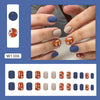 12 Sizes-24 Pcs Press On Nails W1386