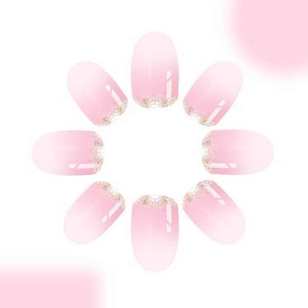 12 Sizes-24 Pcs Press On Nails C964