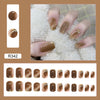 12 Sizes-24 Pcs Press On Nails R321