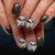 12 Sizes-24 Pcs Press On Nails C1116