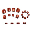 12 Sizes-24 Pcs Press On Nails Y1922