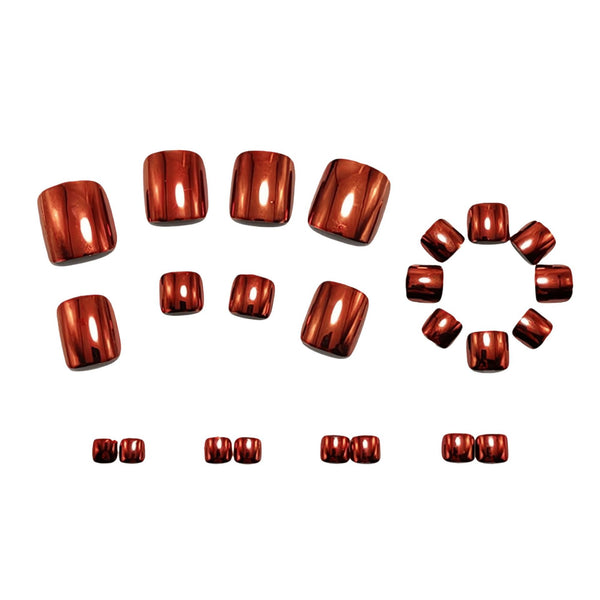 12 Sizes-24 Pcs Press On Nails Y1922
