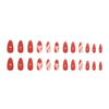 12 Sizes-24 Pcs Press On Nails W1919