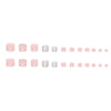 12 Sizes-24 Pcs Press On Nails D002