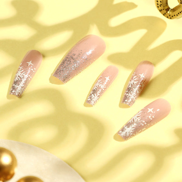 12 Sizes-24 Pcs Press On Nails JP1903