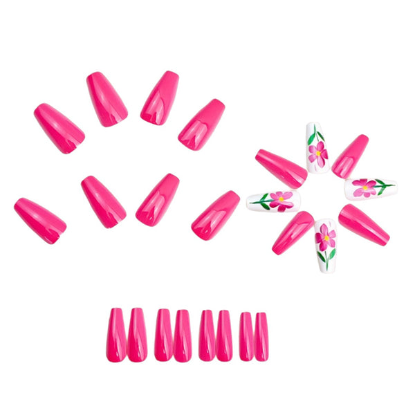 12 Sizes-24 Pcs Press On Nails y2085-24