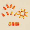 12 Sizes-24 Pcs Press On Nails Y1451