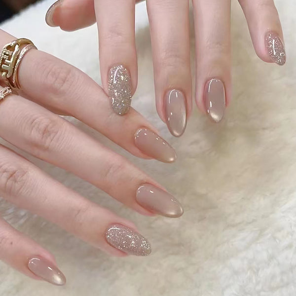 12 Sizes-24 Pcs Press On Nails MY085