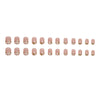 12 Sizes-24 Pcs Press On Nails W1445